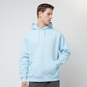 Niewybrane, New Balance, Small Logo Brushed Hoodie, niebieski (Wyprzedane)