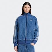 Geselecteerd, adidas Originals, Denim Firebird trainingsjacke, blauw (Uitverkocht)