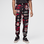 Selected, Jordan, Essentials All Over Print Fleece Pants, multi-colour