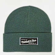 Selected, Mitchell & Ness, Branded Patch Logo Beanie, green