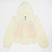 Selected, Jordan, Crafted Utility Woven Full-Zip Jacket, beige