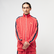 Unselected, PUMA, Road To Unity All Over Print Track Jacket DK, red