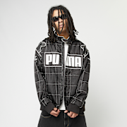 Unselected, PUMA, Archive Seasonal Relaxed Racer Jacket, black