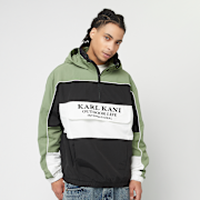 Selected, Karl Kani, Woven Retro Windbreaker, green