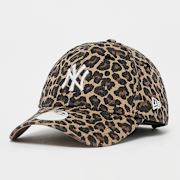 Selected, New Era, Female 9FORTY Leopard New York Yankees, beige