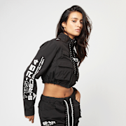 Selected, Smoke Rise, Full Zip Utility Jacket, black