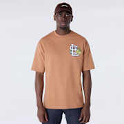 Selected, New Era, MLB Fruit Graphic Tee St. Louis Cardinals, orange