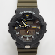 Selected, G-SHOCK, GA-710TU-1A3ER, green