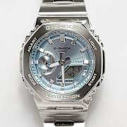 Niet geselecteerd, G-SHOCK, GM-2110D-2AER, zilver