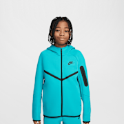 Unselected, Nike, Sportswear Tech Fleece Full-Zip Hoodie, turquoise