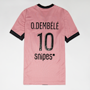 Unselected, Jordan, Dembélé / No. 10 / PSG Nike Kids Third Stadium 2024/25 , light pink (Sold-out)