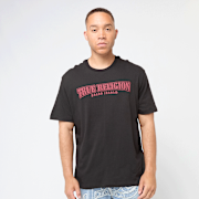 Selected, True Religion, Relaxed NU Brush Tee, black