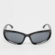 Unselected, Karl Kani, Retro Oval Shaped Sunglasses, black (Sold-out)