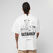 Selected, Another Cotton Lab, Getaway Oversized Tshirt, white