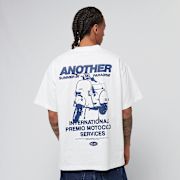 Selected, Another Cotton Lab, Summer in Paradise Oversized T-Shirt, white