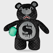Selected, SPRAYGROUND, Dripping Sharks In Paris Moneybear Teddy Bear, grey