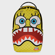 Selected, SPRAYGROUND, SPONGEBOB CHECKERBOB DLXSV BACKPACK yellow, yellow