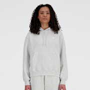 Unselected, New Balance, Sport Essentials Fleece Hoodie, grey