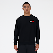 Selected, New Balance, Athletics Premium Logo Crew, black