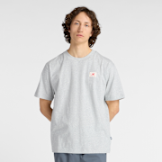 Selected, New Balance, Woven Label T-Shirt, grey