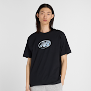 Unselected, New Balance, Chrome T-Shirt, black