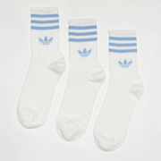 Unselected, adidas Originals, 3 PACK - adicolor Crew Socks, white