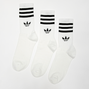 Unselected, adidas Originals, 3 PACK - adicolor Crew Socks, white