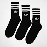 Unselected, adidas Originals, 3 PACK - adicolor Crew Socks, black