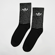 Selected, adidas Originals, 2 PACK - adicolor Crew Socks Reflective, black