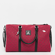 Selected, Jordan, Monogram Duffle Bag, red