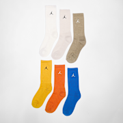 Unselected, Jordan, 6 PACK - Everyday Essentials Crew, multi-colour