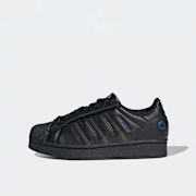 Selected, adidas Originals, Superstar LED Lights Comfort Closure Elastic Lace (PS), black