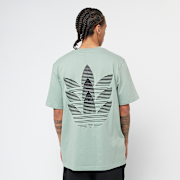 Selected, adidas Originals, 3D Trefoil T-Shirt, green