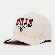 Selected, Mitchell & Ness, Team Name Pro Crown NBA Chicago Bulls, beige