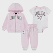 Selected, Jordan, MJ 23 Jersey Full-Zip Set, light pink