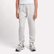 Selected, New Balance, Boys Brush Back Small Logo Joggers, grey