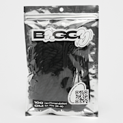 Niet geselecteerd, BAGGY, Rope Laces 10mm Set 100cm, zwart