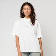 Selected, Pegador, Azana Heavy Oversized Tee, white