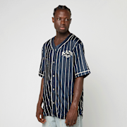 Selected, Karl Kani, Kani Pinstripe Baseball Jersey, blue