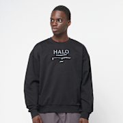 Selected, HALO, Graphic Boxy Crew, black