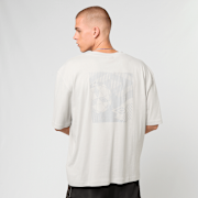 Selected, Umbro, BOX GRAPHIC TEE harbor mist, grey