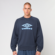 Selected, Umbro, ICONIC SWEAT dark navy/vista blue, blue