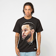 Unselected, Mitchell & Ness, NBPA Real Big Face Tee Stephan Curry, black