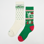 Selected, Nike, 2 PACK - Everyday Plus Cushioned Winter Wonderland Crew Socks, multi-colour
