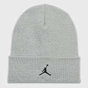Unselected, Jordan, Peak Satin-Lined Beanie, grey