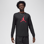 Selected, Jordan, Jumpman Long Sleeve High-Brand-Read Tee, black
