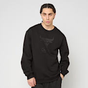 Selected, Mitchell & Ness, Tonal Logo Crew Chicago Bulls, black