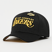 Selected, Mitchell & Ness, Pinned Gold Pro Snapback NBA Los Angeles Lakers, black