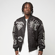 Selected, Smoke Rise, Athletics MA-1 Jacket, black