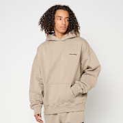 Selected, Pegador, Logo Oversized Hoodie, beige